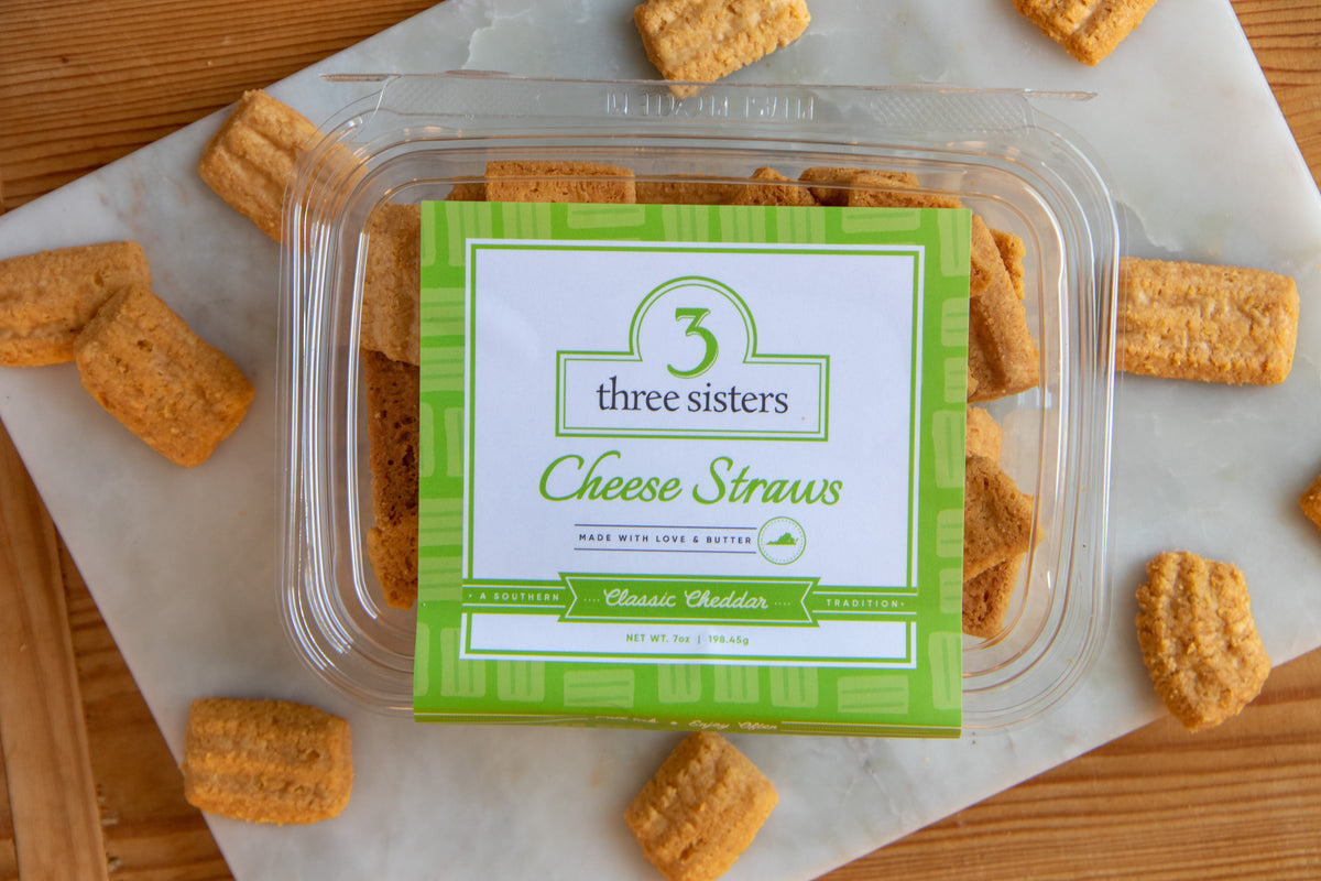 Savory Cheddar Cheese Straws Three Sisters Cheese Straws