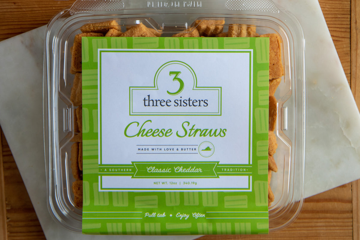 Savory Cheddar Cheese Straws Three Sisters Cheese Straws